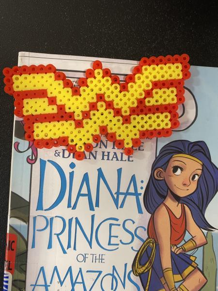 Image for event: Wonder Woman Perler Beads