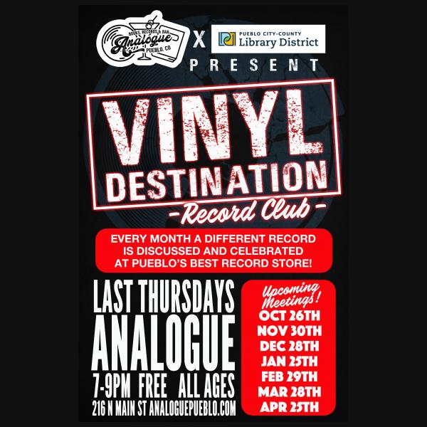 Image for event: Vinyl Destination Record Club