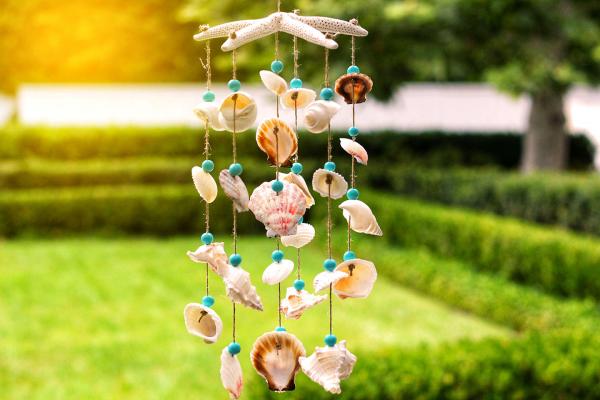 Image for event: APR Craft Wednesday: Starfish &amp; Seashell Wind Chimes